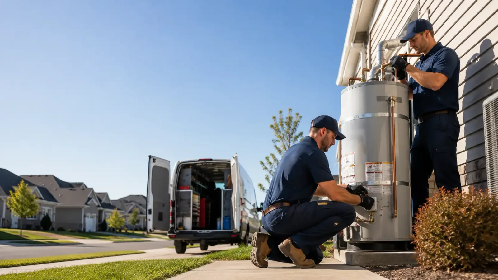 Water Heater Installation in Cement City, MI